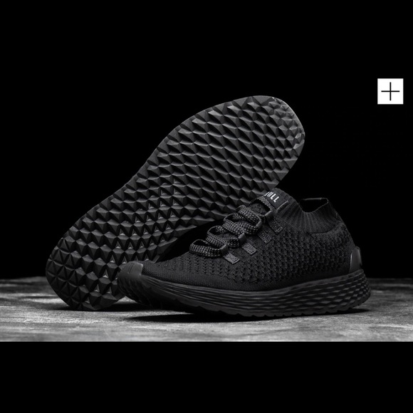 No Bull Black on Black Knit Runners M10/W11.5 - Picture 2 of 9